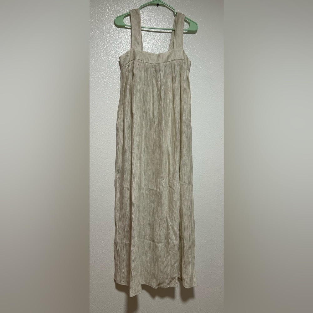 IRIS & INK Celeste crinkled-satin midi dress - Picture 4 of 4